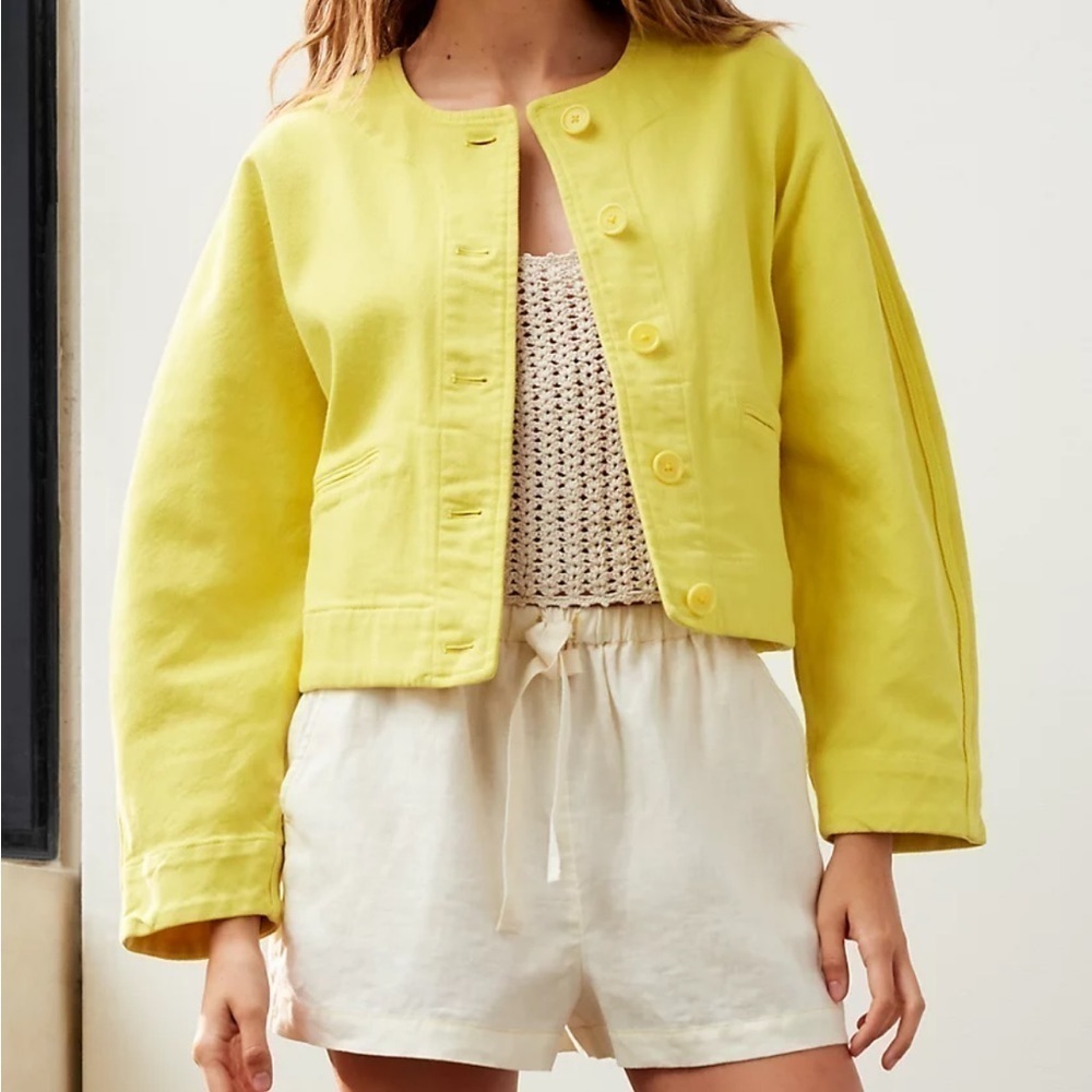 LE Fou Wilfred Chiata Jacket (Royal Yellow)